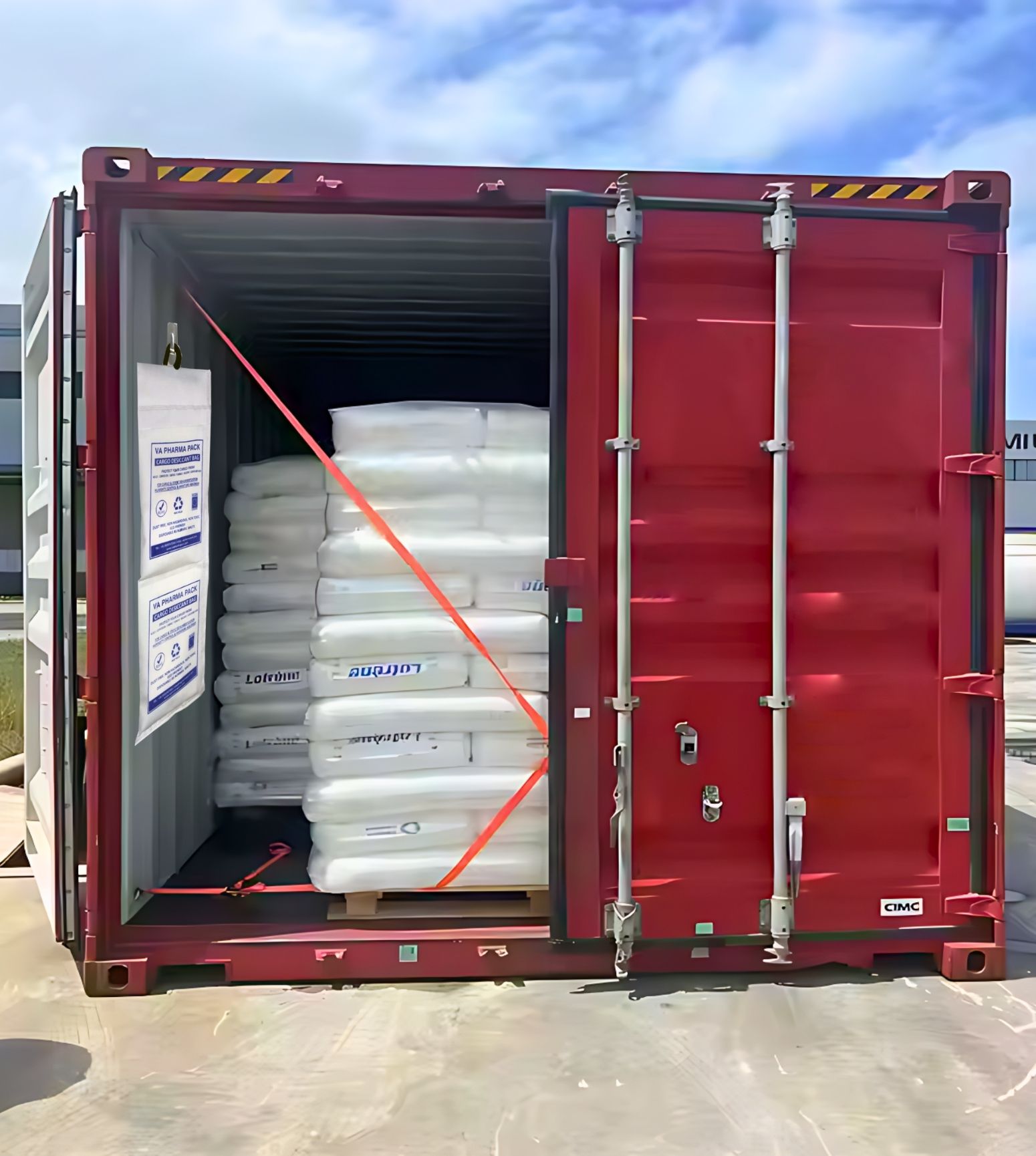 CARGO DESICCANT BAGS ARE A SMART CHOICE FOR POLYMER GRANULES SHIPMENT