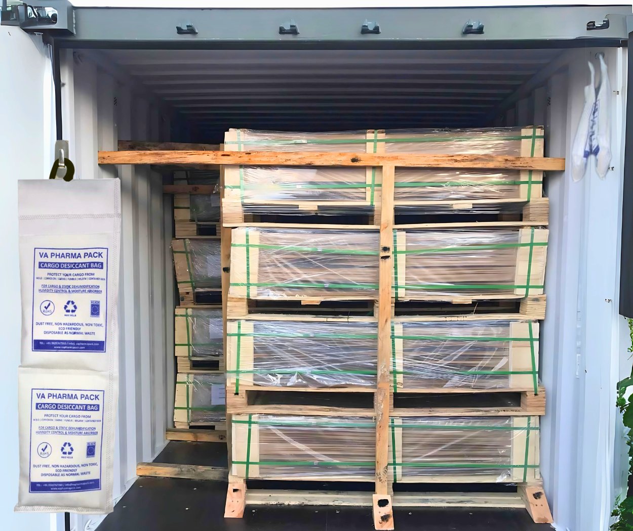 Why cargo desiccant bags are a smart choice for solar glass shipment?