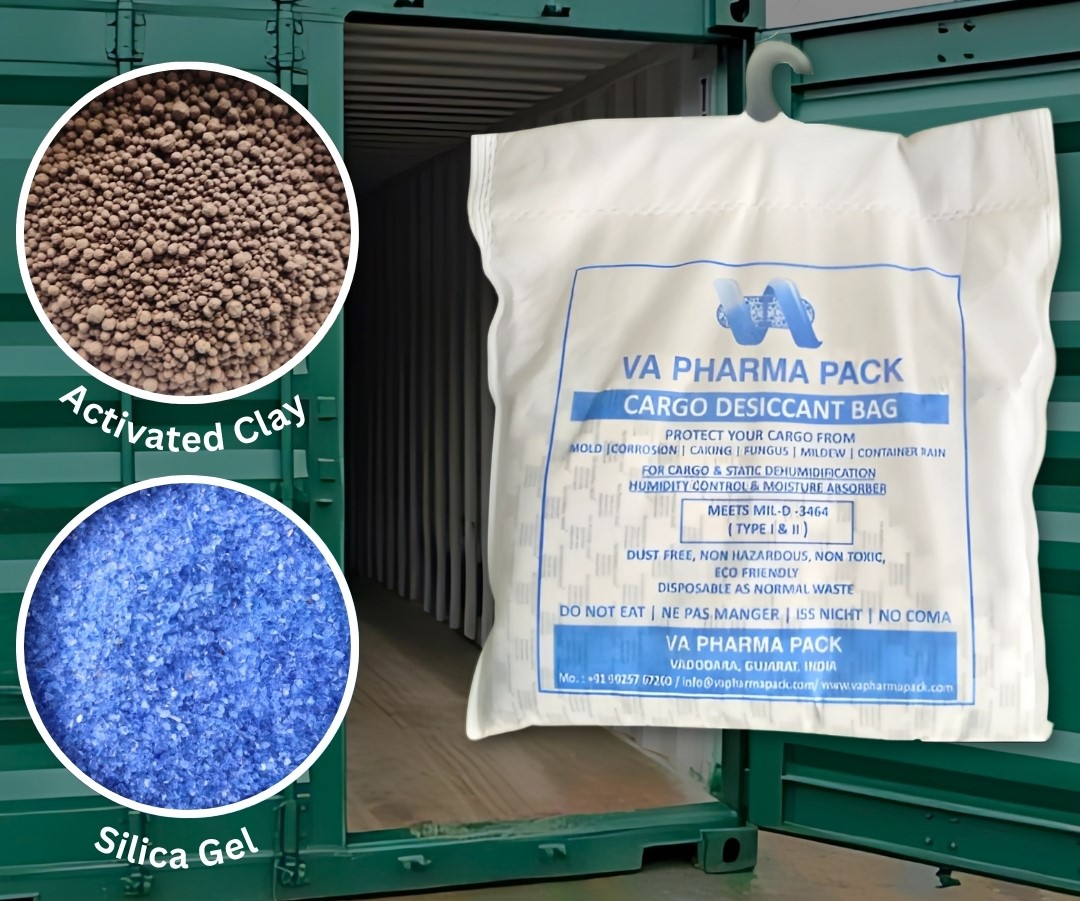 MIL-D-3464E DESICCANT BAGS FOR EXPORT