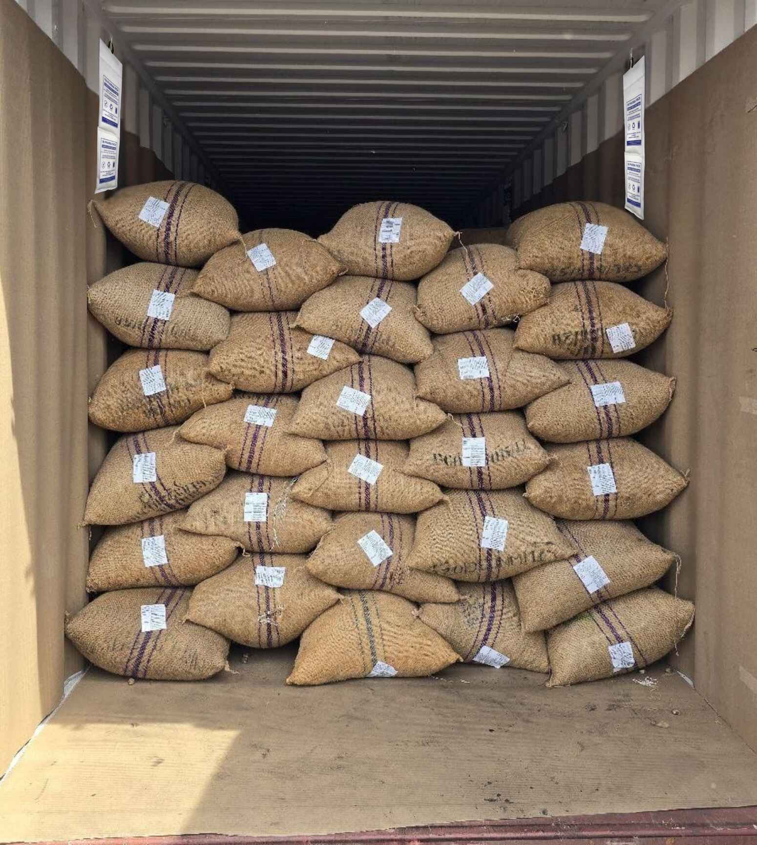 DESICCANT BAG FOR PEANUT EXPORT