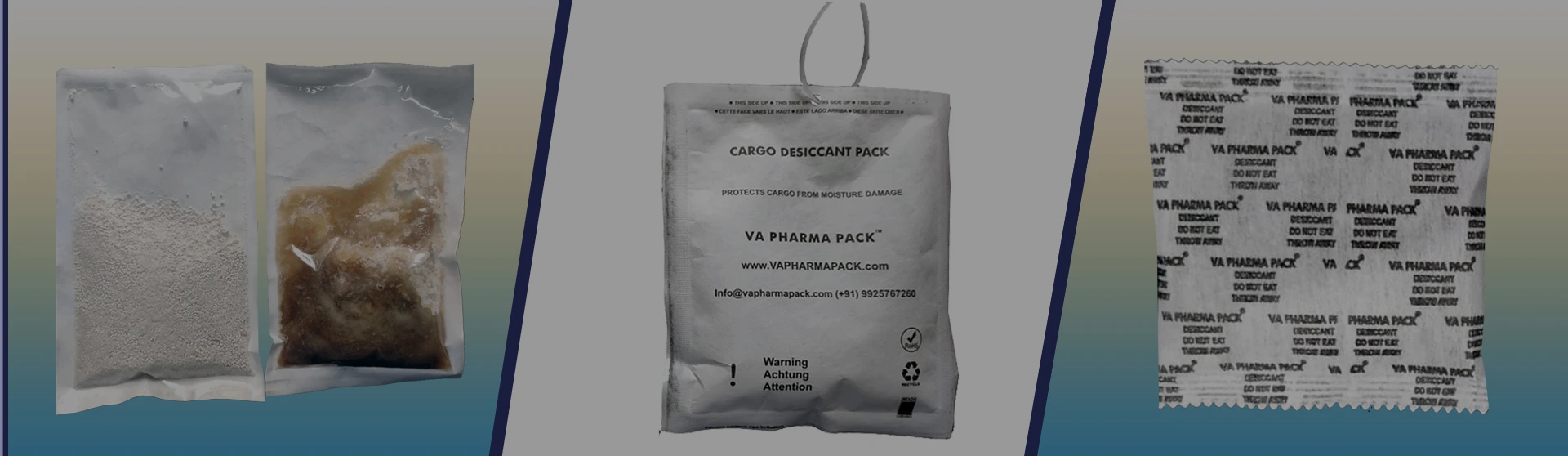 ABSORBENT BAG FOR CARGO CONTAINER